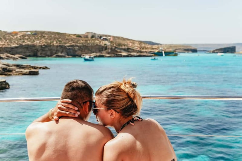 Malta: Blue Lagoon, Beaches & Bays Trip by Catamaran - Music, cocktails, and the social atmosphere