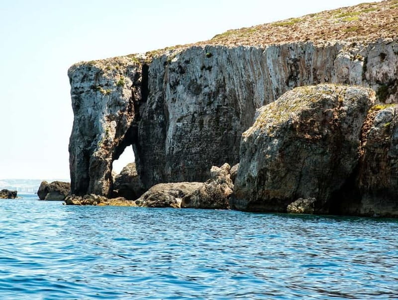 Malta: Comino, Gozo, Blue & Crystal Lagoon, and Caves Cruise - Swimming, snorkeling, and jumping from the top deck