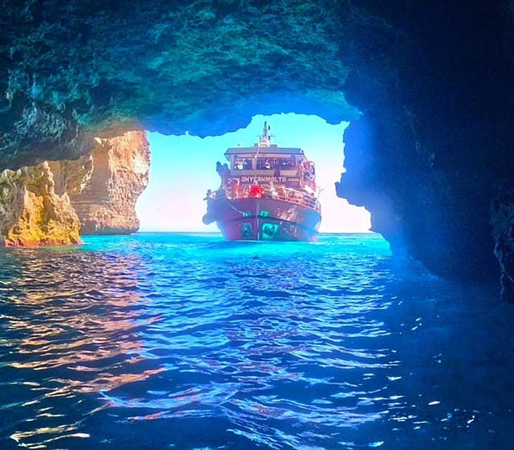 Malta: Gozo Comino and Blue Lagoon Boat Tour with Swim Stop - Setting off from Mellieħa Bay