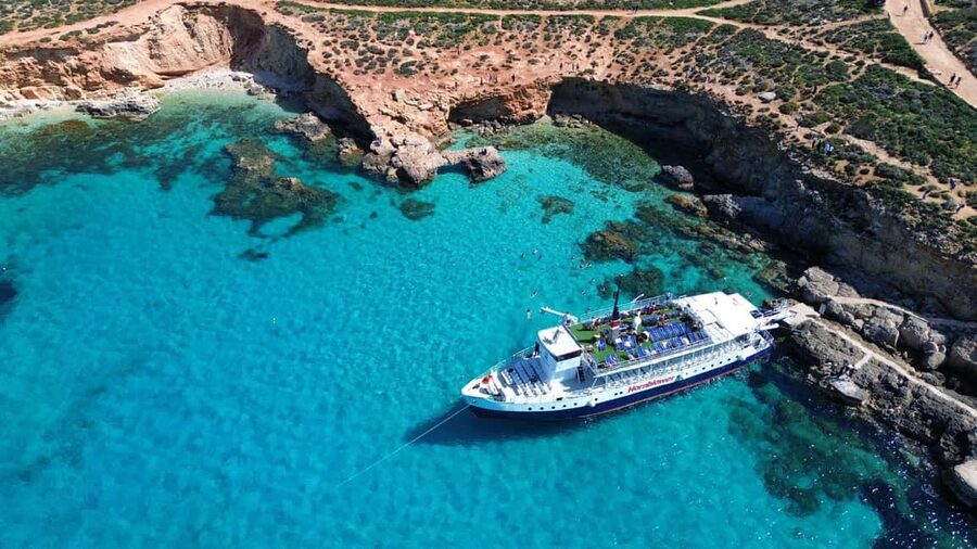 Malta: Gozo, Comino & Blue Lagoon Cruise - swim & sightsee - Malta’s northern coast sets up the day