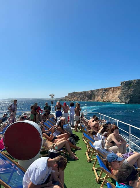 Malta: Gozo, Comino & Blue Lagoon Cruise - swim & sightsee - Comino brings caves, bays, and the first big photo stops