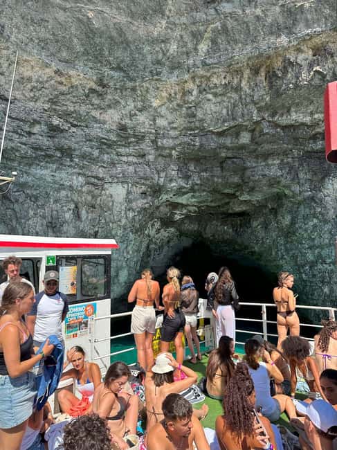 Malta: Gozo, Comino & Blue Lagoon Cruise - swim & sightsee - Start early for the best place on deck