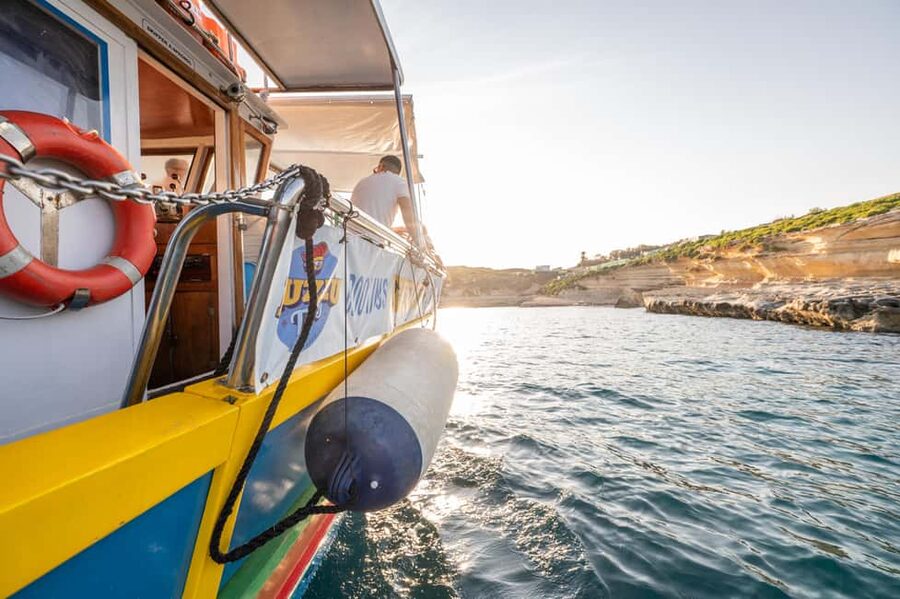 Malta: Sunset Boat Tour to St. Peter’s Pool and South Coast - Key points to know before you book