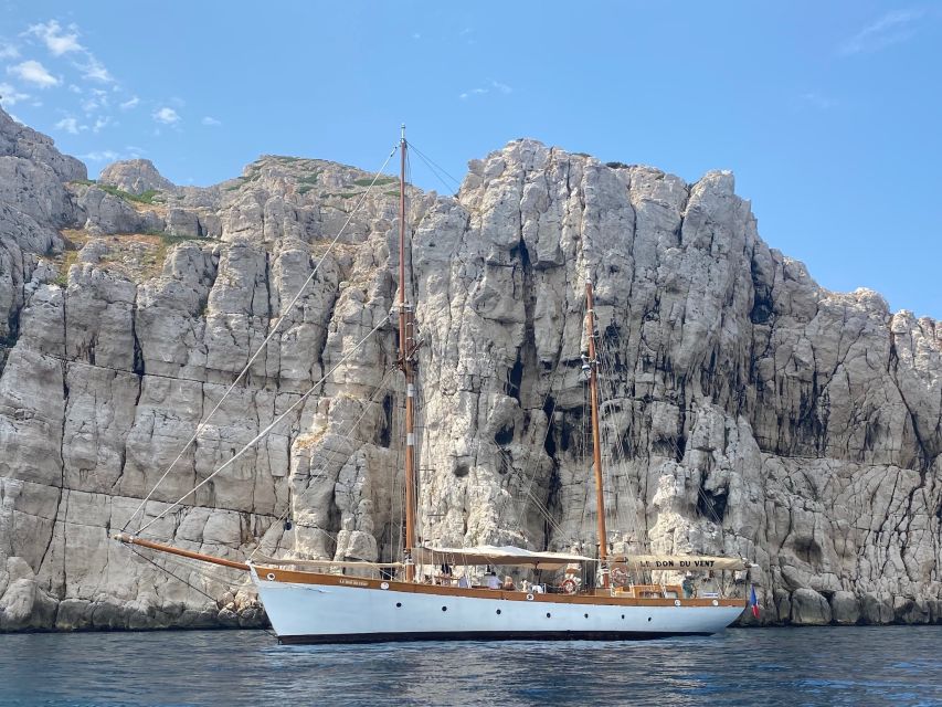Marseille: Calanques Sailing Day Trip with Lunch and Wine - Lunch from the onboard chef