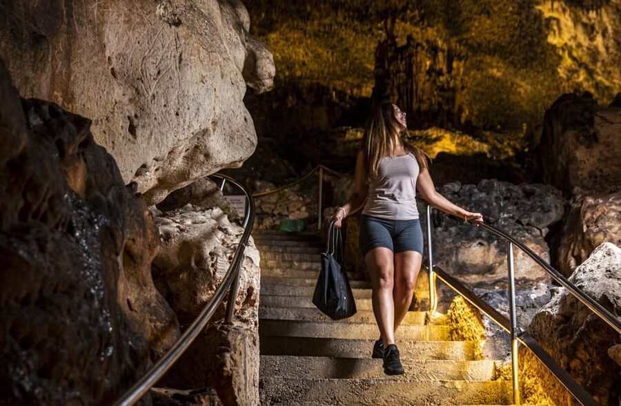 Palma: Caves of Drach Entrance, Music Concert, and Boat Trip - Walking 320 steps through the cave