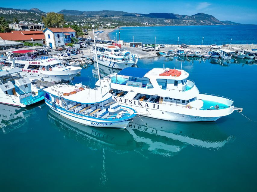 Paphos/Akamas: Blue Lagoon Bus & Boat Tour with Water Slide - Transport, timing, and the real value at $53