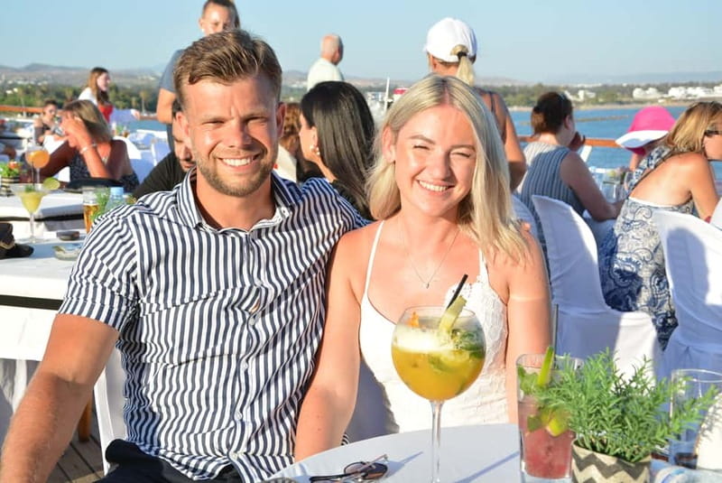 Paphos: Wave Dancer Fireworks, Buffet Dinner & Show Cruise - Setting sail with music and Mediterranean views