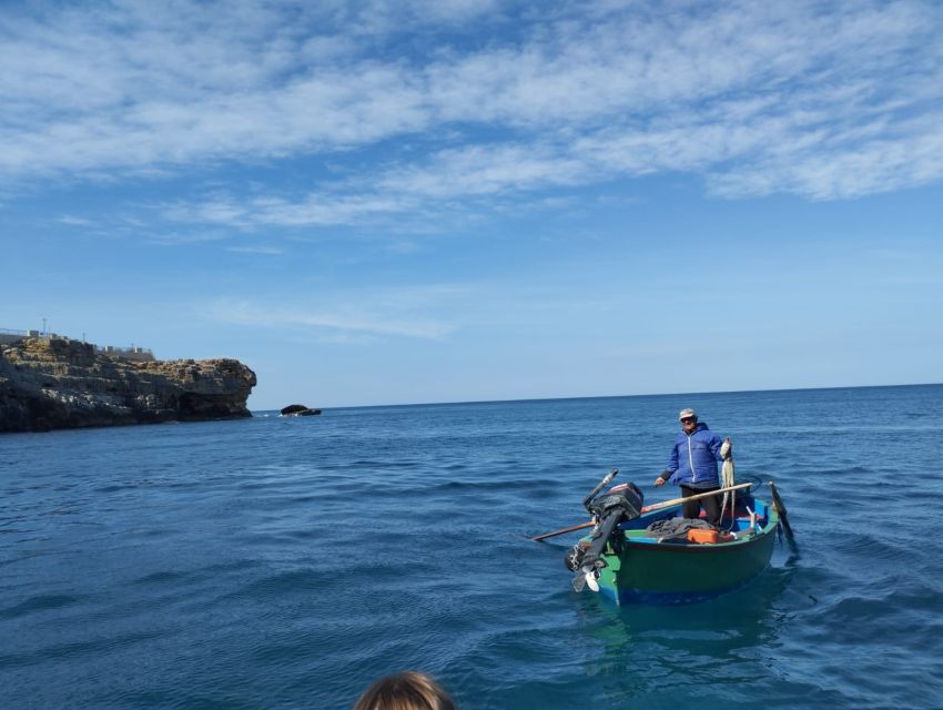 Polignano a Mare: Speedboat Cruise to Caves with Aperitif - Belvedere Santo Stefano and Grotta Palazzese