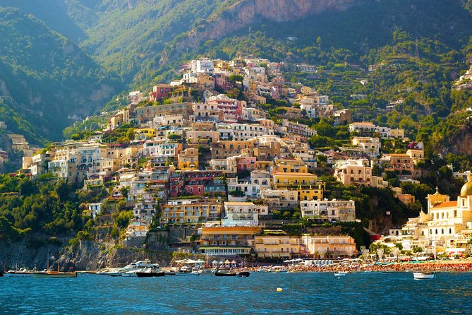 Positano & Amalfi Boat Tour from Naples with Light Lunch - Positano in one hour