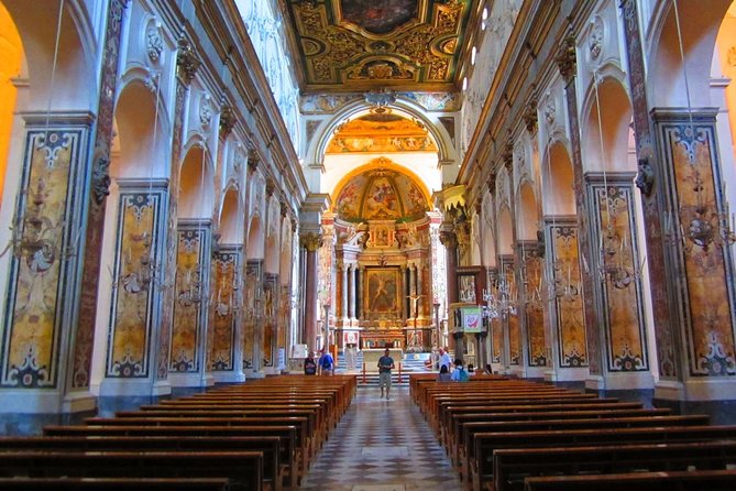 Positano, Amalfi & Ravello Group Tour with Optional Boat Ride - Amalfi: the best place for a short swim and boat ride