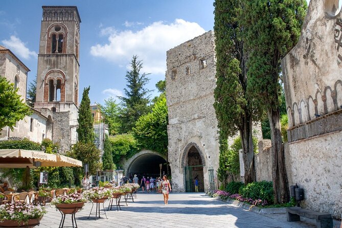 Positano, Amalfi & Ravello Group Tour with Optional Boat Ride - Pickup, cost, and cancellation details