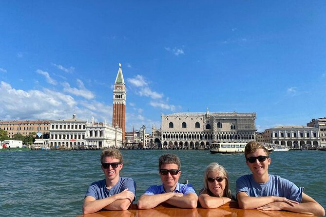 Private 3 hrs Venice Tour: St Mark's, Walking tour & Boat tour - The Grand Canal from a small boat