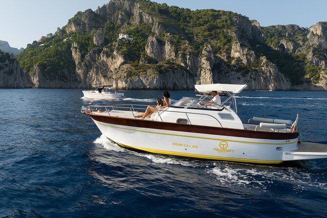 Private Boat Tour To Capri Departing From Positano - Marina Piccola gives you time to swim