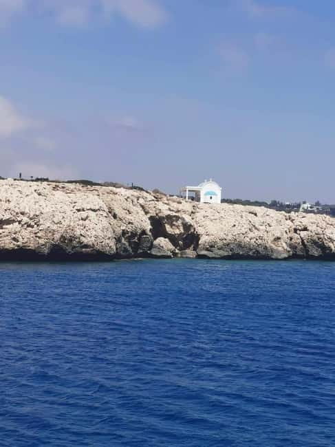 Protaras: Blue Lagoon and Turtles Pirate Cruise - Ayioi Anargiroi Cave and Love Bridge