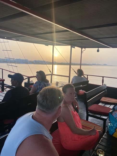 Protaras: Blue Lagoon and Turtles Pirate Cruise - Agios Nikolaos Church and the Famagusta view