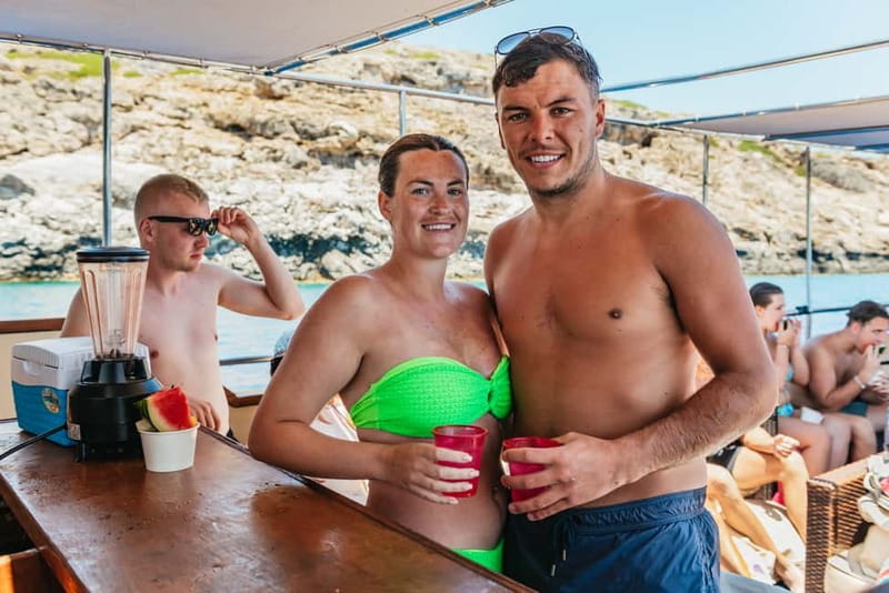 Rhodes: Anthony Quinn, Ladiko and Caves All-Inclusive Cruise - Ladiko Bay: a calm finish for snorkeling