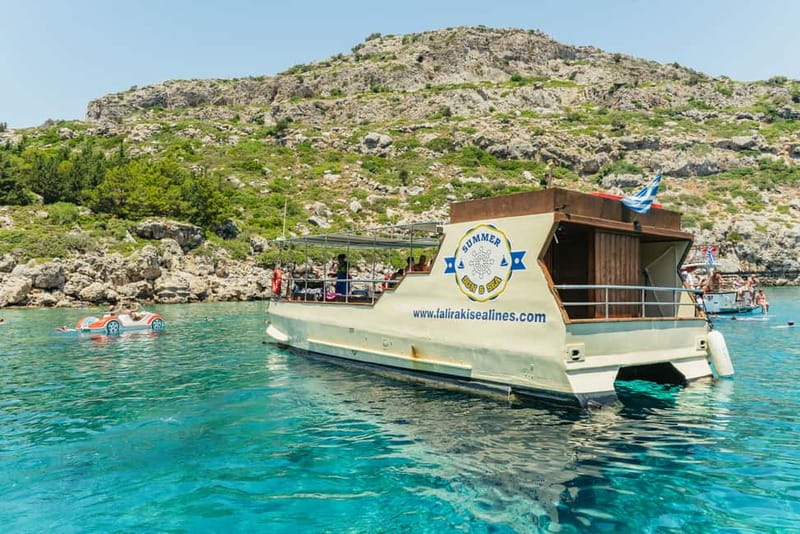 Rhodes: Anthony Quinn, Ladiko and Caves All-Inclusive Cruise - Anthony Quinn Bay: the most photogenic first stop