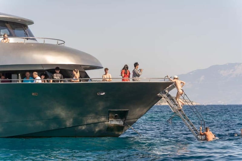 Rhodes: Morning Cruise to Symi Island & St. George Bay - Arriving in Symi and seeing Yialos