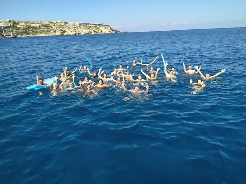 Rhodes: Pleasure Cruise for Swimming and Snorkeling - Three hours of water time for $47