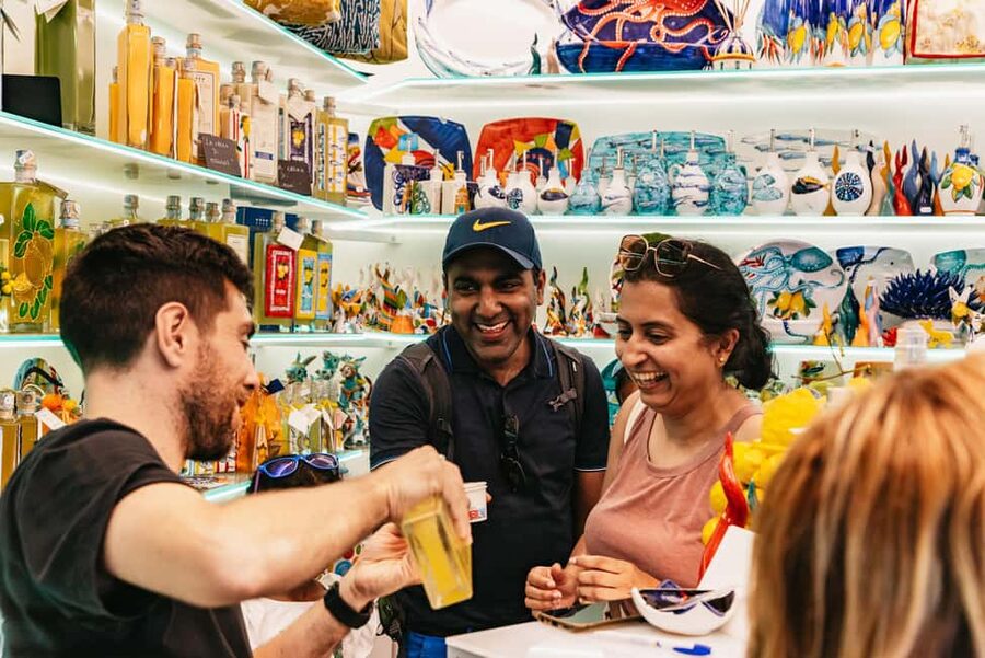 Rome: Amalfi Coast & Positano Day Trip with Coastal Cruise - A limoncello stop with a taste of Campania