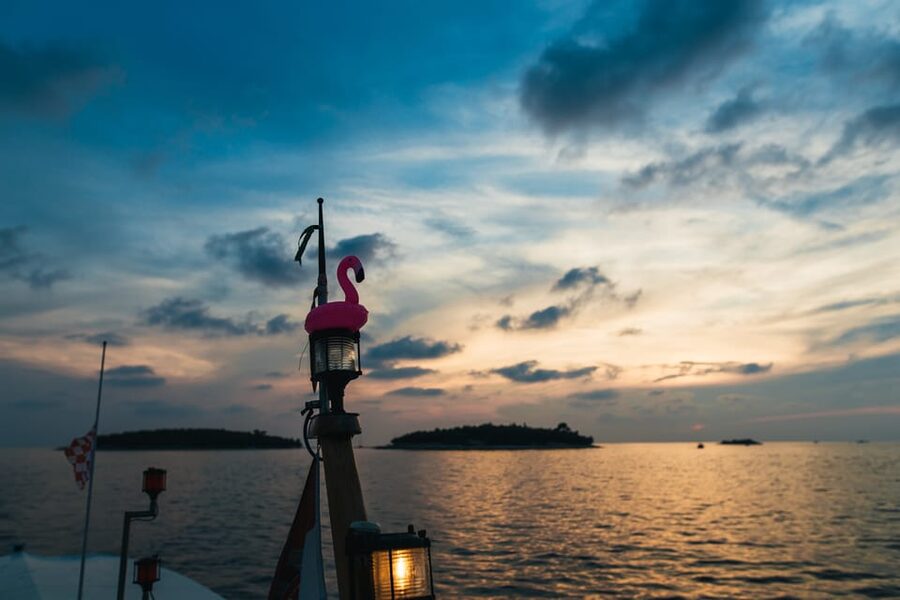 Rovinj: Sunset Cruise with Swim Stop, Drinks, and Fruits - Finding Stupica at Villas Rubin