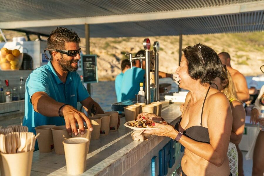 S'Arenal: Sunset Catamaran Cruise with BBQ - How the $88 price compares with the experience