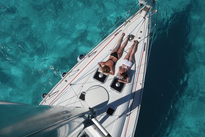 Sailing boat from Santa Teresa di Gallura to the Maddalena Archipelago - Razzoli, Santa Maria, and the Port Madonna lagoon