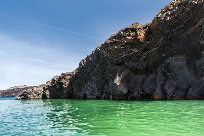 Santorini Caldera Cruise Tour (Volcano, Hot Springs, Thirassia) - Nea Kameni: a short hike across a live volcano