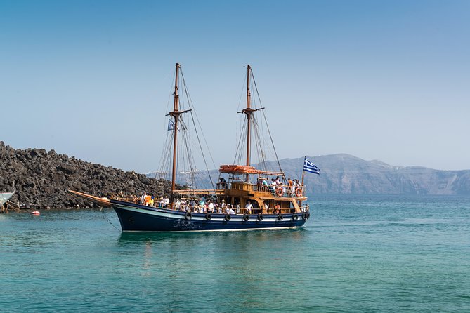 Santorini Caldera Cruise Tour (Volcano, Hot Springs, Thirassia) - The return ride can be part of the sightseeing
