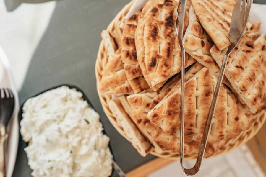 Santorini: Catamaran Caldera Cruise with Meal and Drinks - Lunch, BBQ, wine, and the open bar
