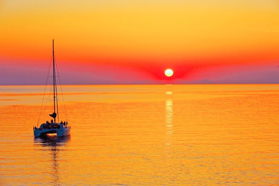 Santorini: Catamaran Tour with BBQ Meal and Unlimited Drinks - Who will enjoy this cruise most
