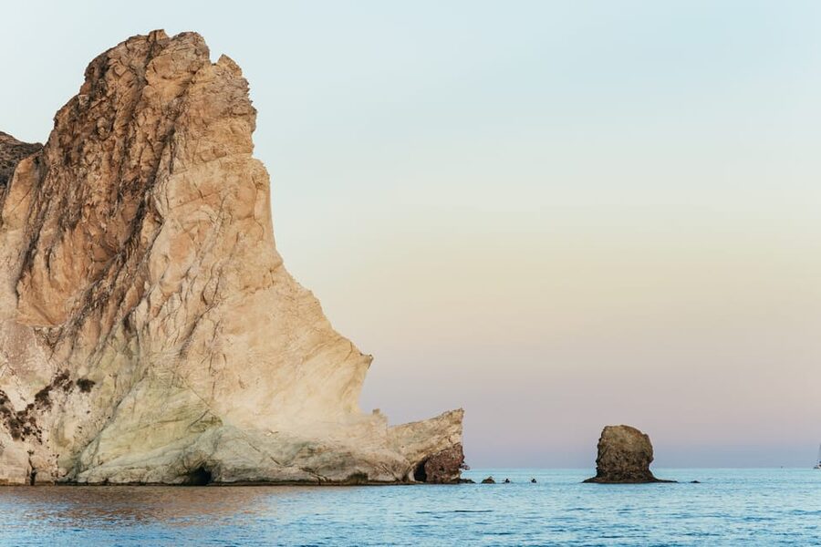 Santorini: Sailing Catamaran Cruise with BBQ and Drinks - Food, drinks, and service on board