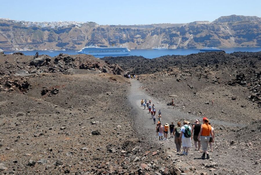 Santorini: Thirassia Islands and Volcano Guided Cruise - What the $60 price really includes