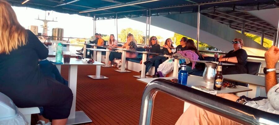 Seville: Guadalquivir Boat Tour with Optional Lunch/Dinner - What comes with the five-course menu