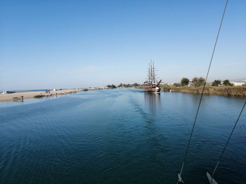 Side: Dolphin Island Boat Tour w/ Lunch & Foam Party - The first swim stop: get in early