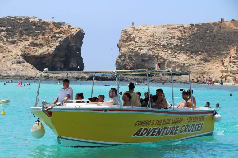 Sliema: Boat Trip to Comino Blue Lagoon, Gozo, and Caves - Leaving Sliema for Malta’s northern waters