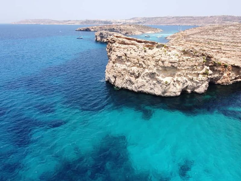 Sliema: Cruise to Comino, Crystal Lagoon, and Blue Lagoon - Blue Lagoon: beautiful, busy, and worth planning around