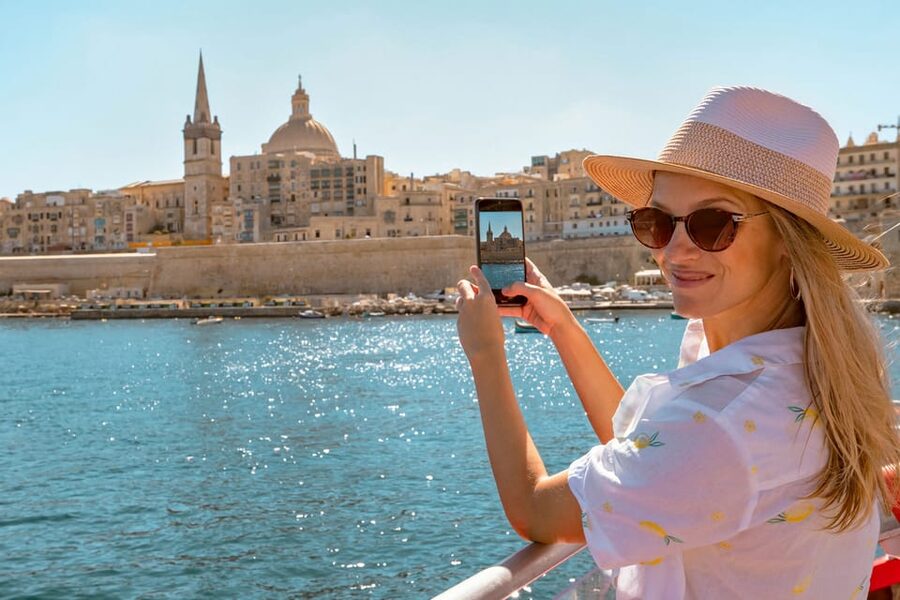 Sliema/St. Paul's: Gozo, Comino & Blue Lagoon Ferry Cruise - Gozo begins at Mġarr Harbour