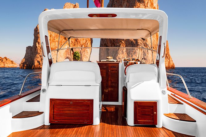 Small Group Boat Day Excursion to Capri Island from Sorrento - Faraglioni delivers the classic Capri photograph