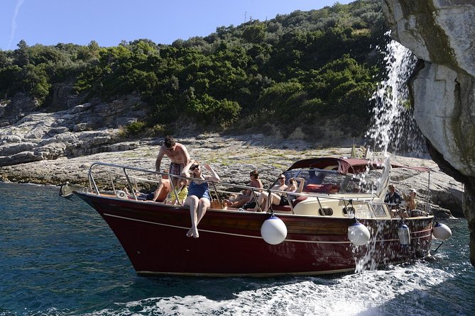 Small Group Boat Tour Capri & Blue Grotto with Swimming Stops - Two swimming and snorkeling stops
