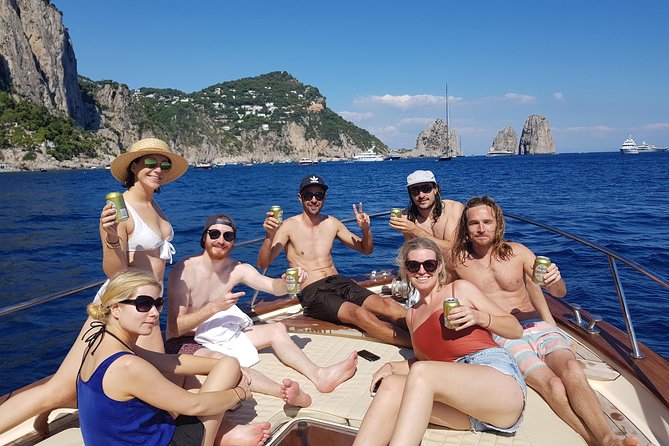 Sorrento: Capri Select Boat Trip with Swim, Drinks & Pick Up - The Faraglioni and Capri’s famous coast