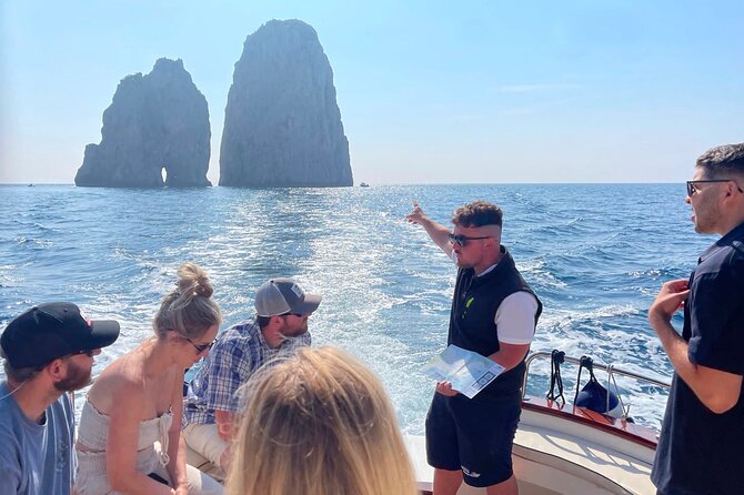 Sorrento: Capri Select Boat Trip with Swim, Drinks & Pick Up - Four hours to make Capri your own