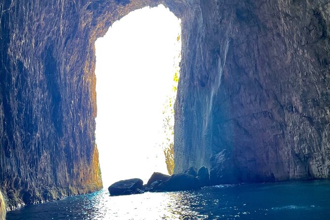 Speed Boat Trip to Sazan Island, Haxhi Ali Cave and Karaburun - Sazan Island, military history, and swimming time