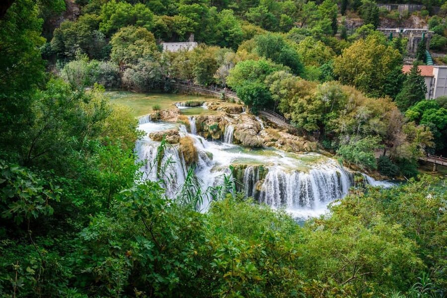 Split/Trogir: Krka National Park Day Trip & Boat to Skradin - The Skradinski Buk waterfall