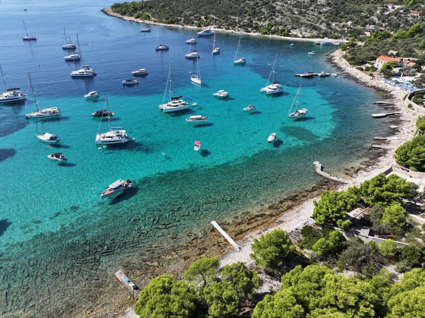 Split/Trogir: Trogir, Blue Lagoon, and Solta Speedboat Trip - Skippers make the biggest difference