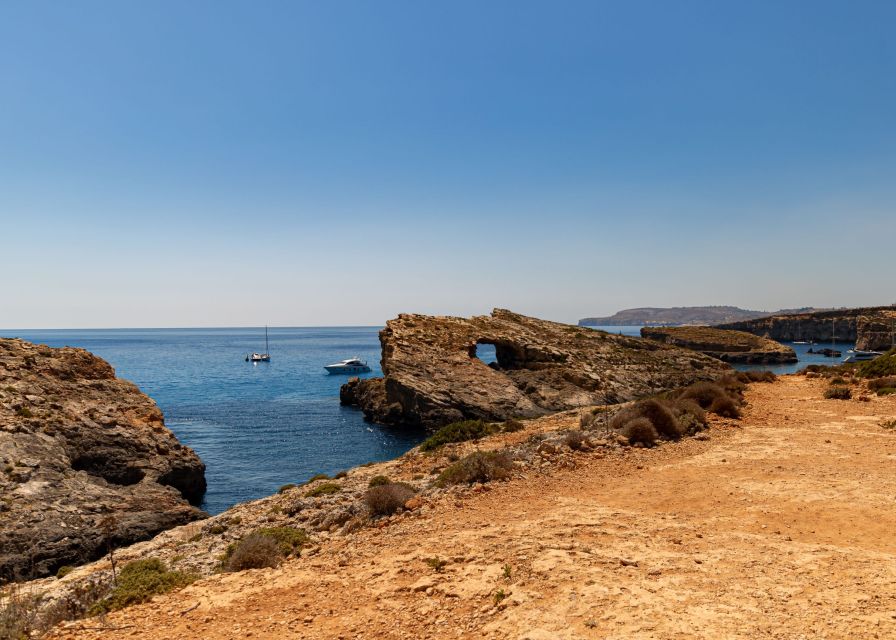 St Paul's Bay: Comino, Blue Lagoon, Gozo, & Caves Boat Tour - Swimming, snorkeling, and the return by sea