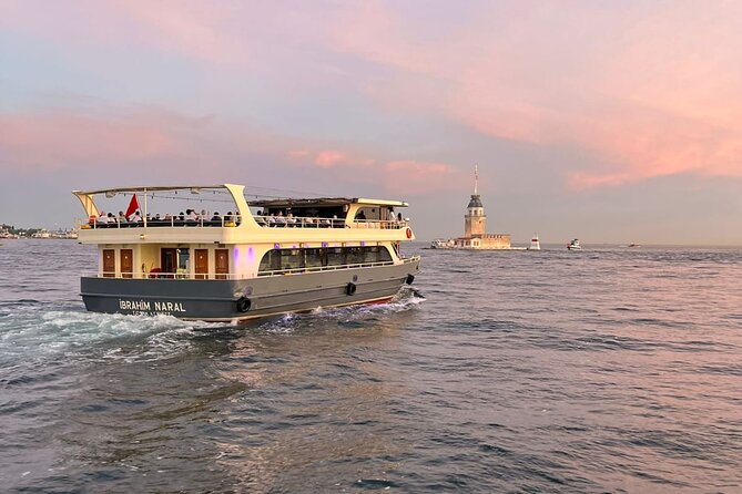 Sunset Cruise with Stop along Asia: Discover Istanbul's Bosphorus - From Galata Bridge to Dolmabahçe Palace