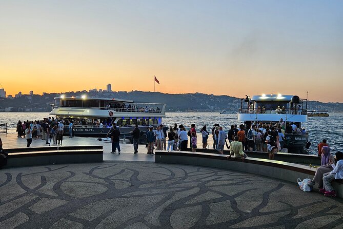 Sunset Cruise with Stop along Asia: Discover Istanbul's Bosphorus - Ortaköy, the first bridge, and Rumeli Fortress