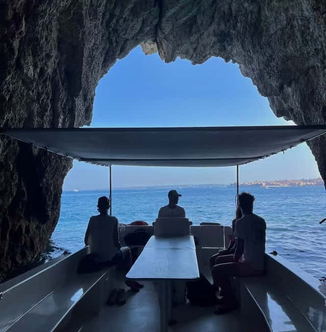 Syracuse: Ortigia Island & Sea Cave Boat Tour with Prosecco - Ortigia from the Alfeo waterfront