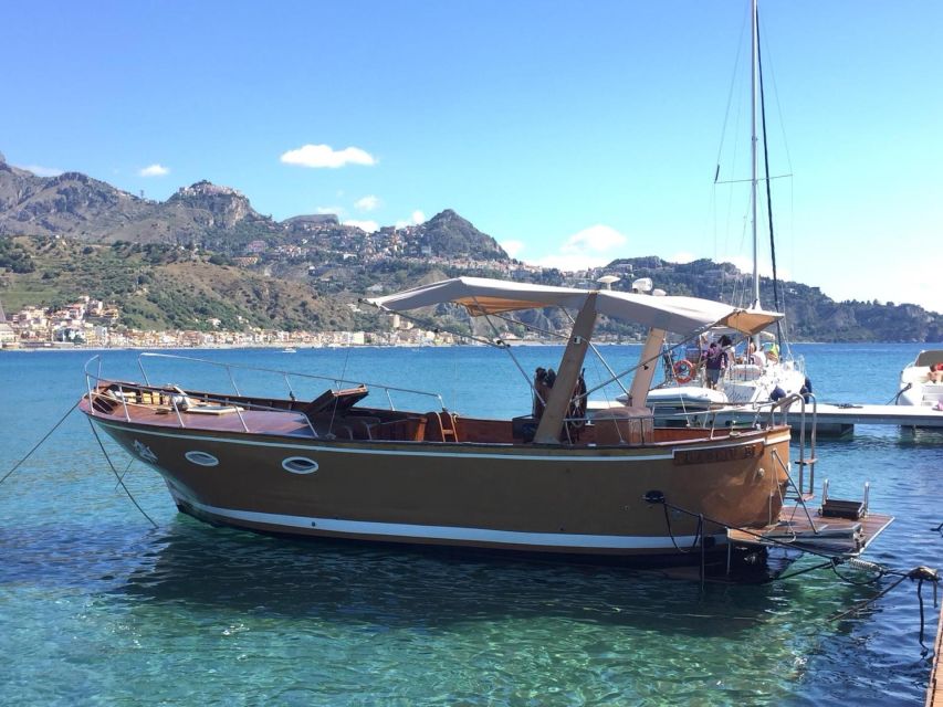 Taormina: Boat Tour to Taormina & Giardini Naxos with Drink - Starting at Giardini Naxos and Cape Taormina